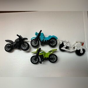 Lego Dirtbikes x 4